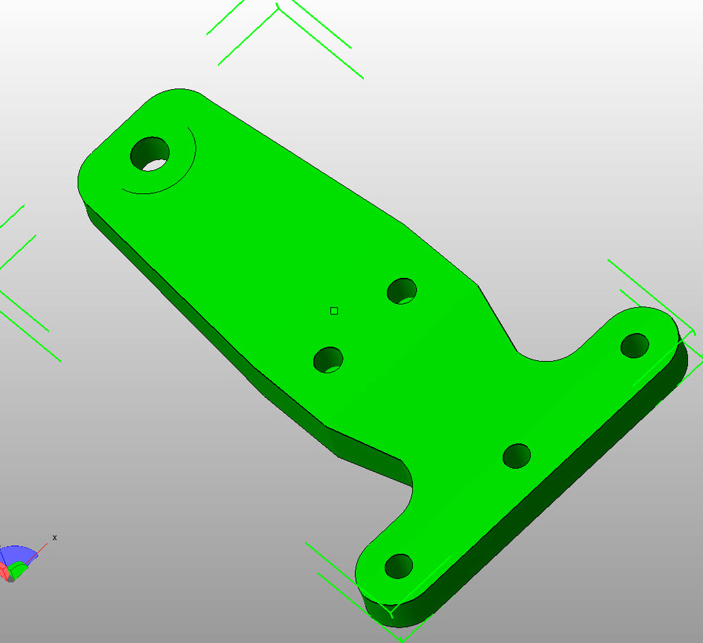 Ось X для принтеров Lulzbot TAZ 4 и 5