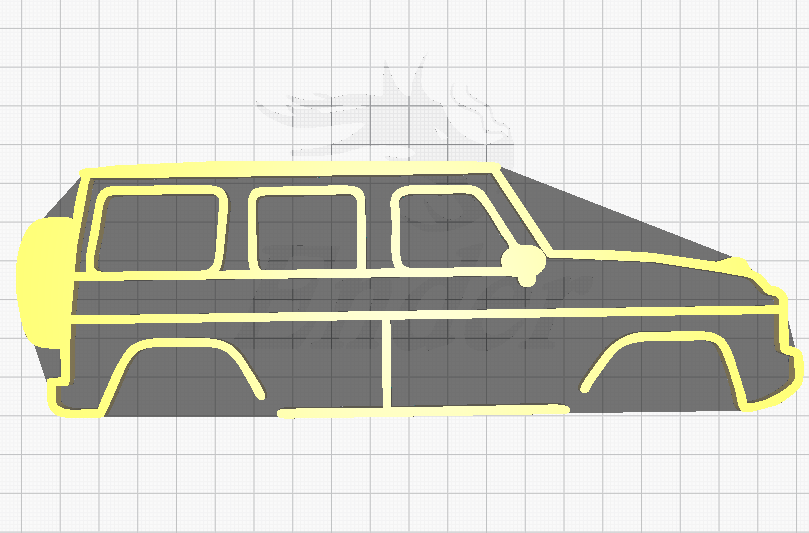Силуэт Mercedes G Wagon, G63, G550