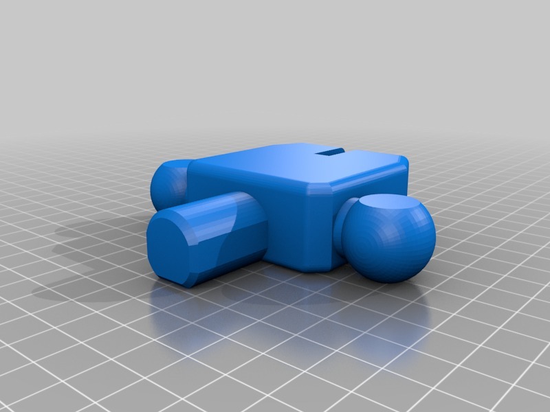 Фигурка-экшен для 3D печати - без поддержки