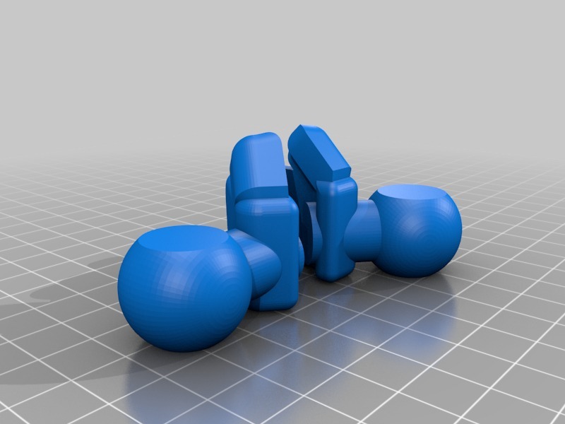 Фигурка-экшен для 3D печати - без поддержки