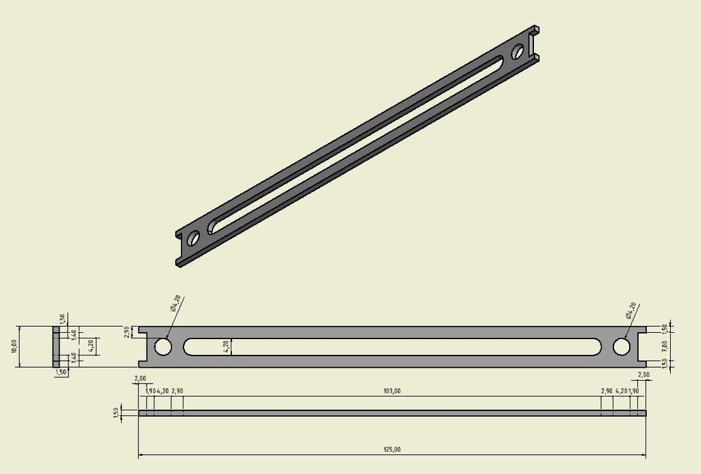 120мм проставка для открытой линии передачи