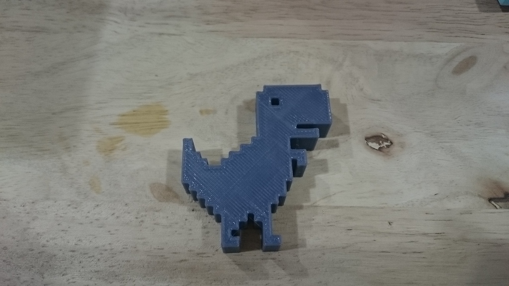 3D-модель Дино из Google Chrome