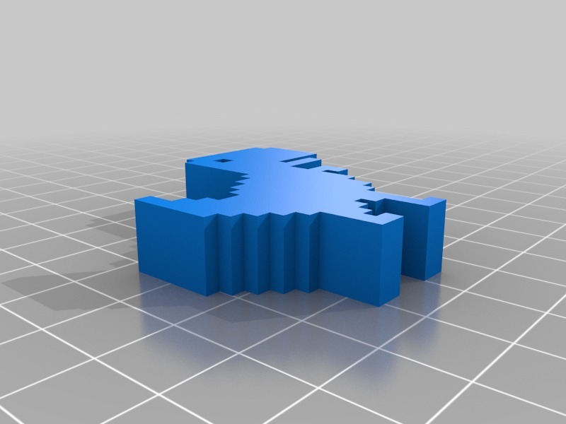 3D-модель Дино из Google Chrome