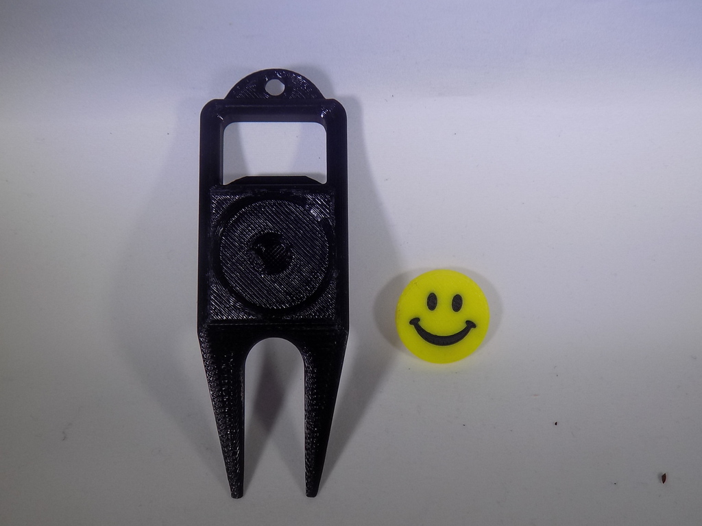 Маркеры для мяча с улыбающимся лицом для гольфа