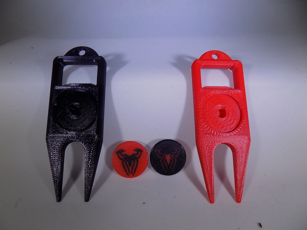 Маркеры для мячей гольфа Spiderman