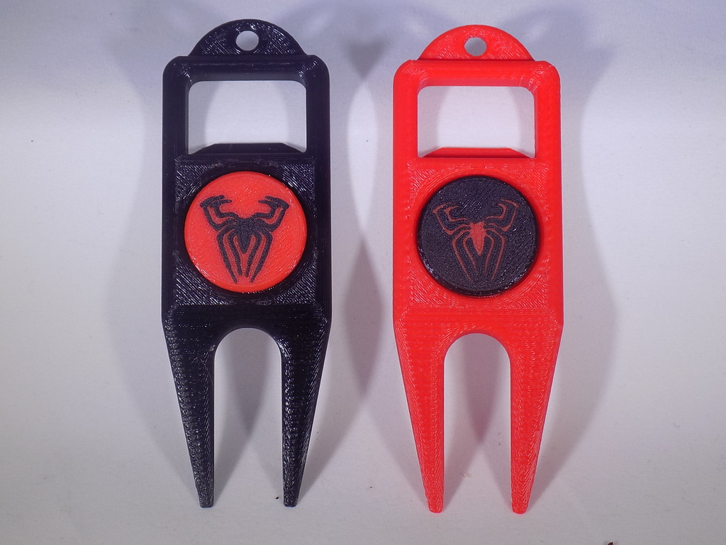 Маркеры для мячей гольфа Spiderman