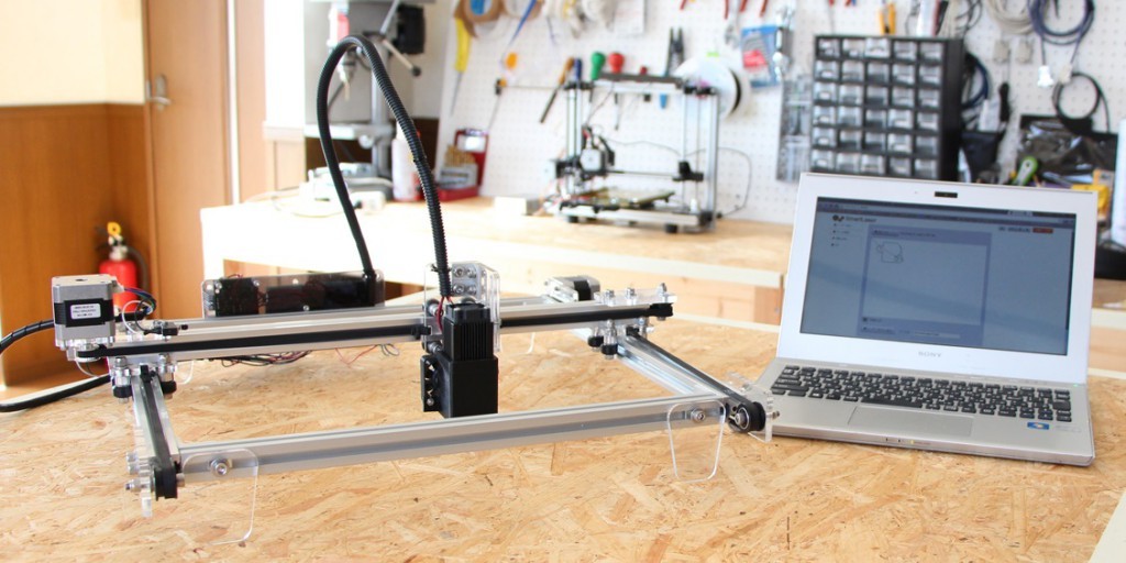 DIY Лазерный резак и гравировщик