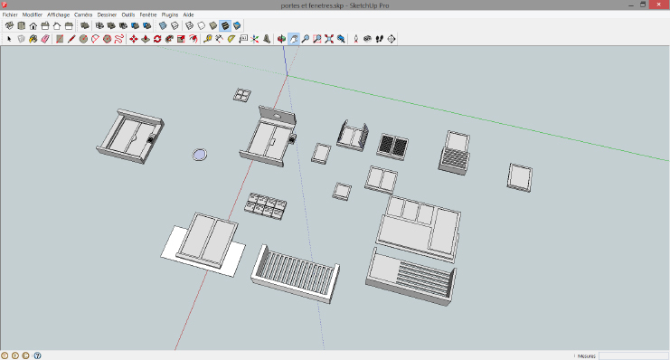 Миниатюрный открытый метрополис