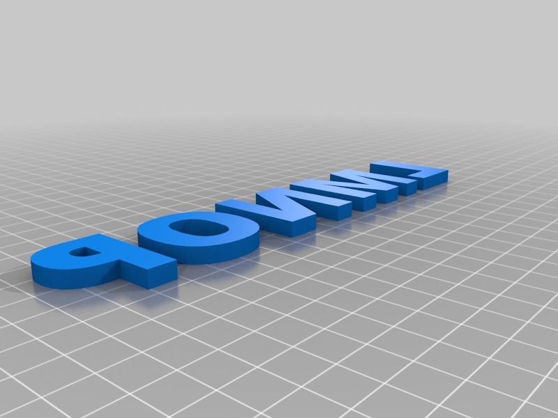 3D алфавит шрифта Open Sans Bold