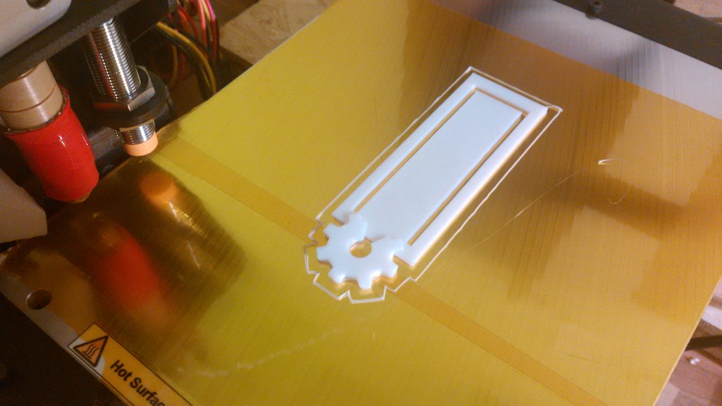 Закладка с логотипом Open Hardware