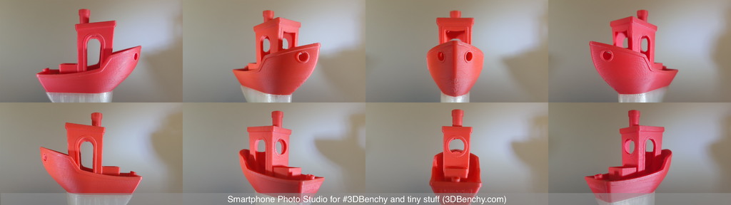 Фотостудия для смартфонов для #3DBenchy и мелких объектов
