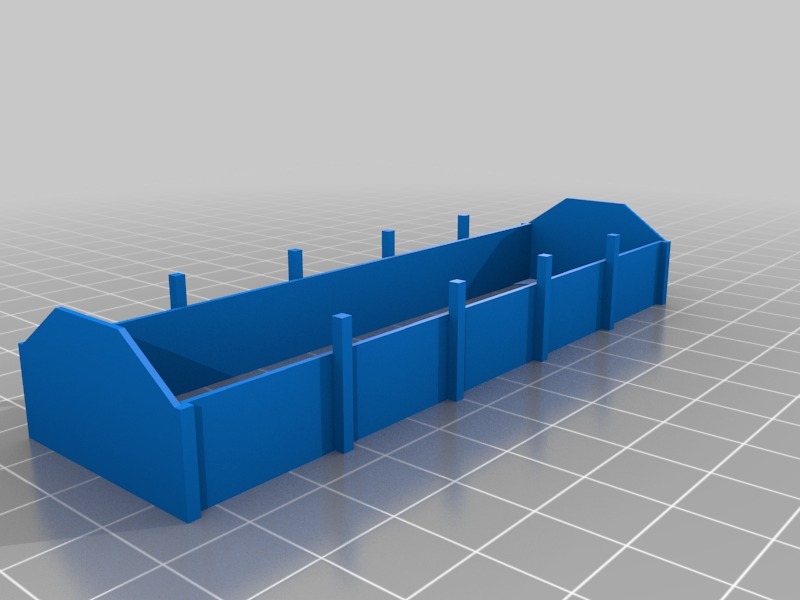 Открытый грузовой вагон масштаб H0