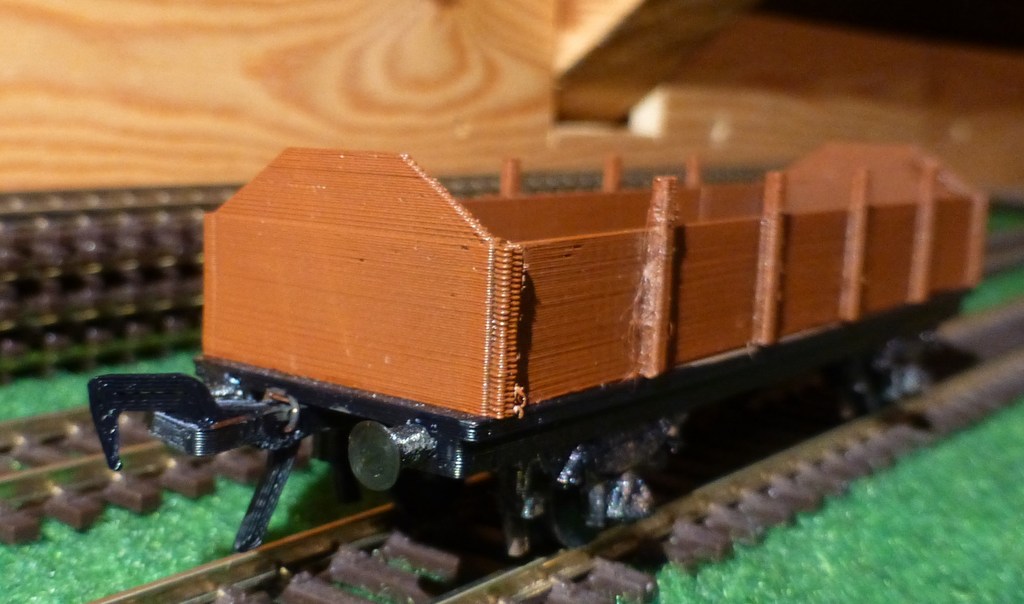 Открытый грузовой вагон масштаб H0