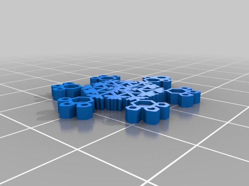 Снежинка Модель