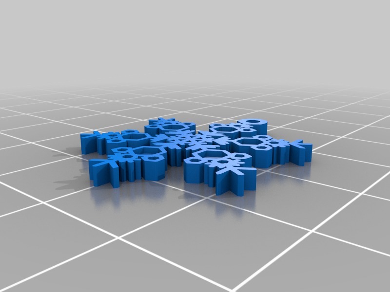 Снежинка Модель