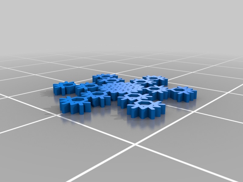 Снежинка Модель