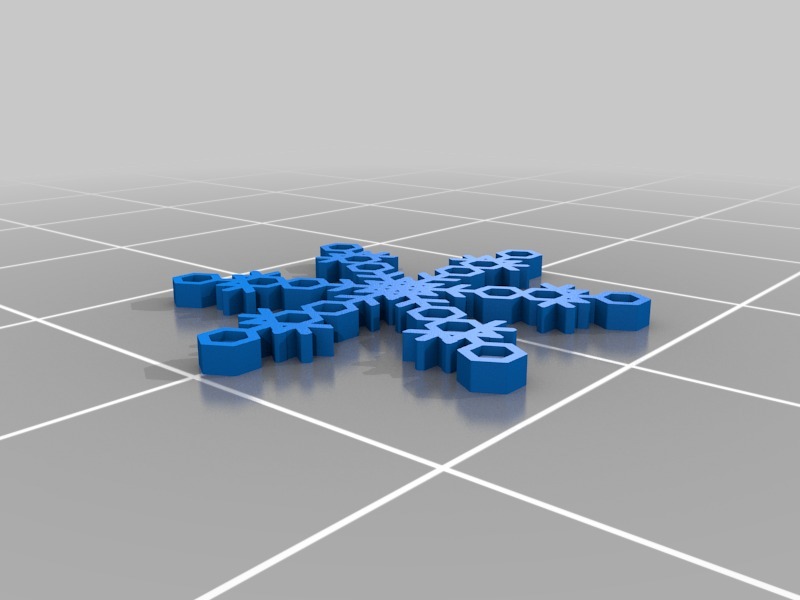 Снежинка Модель