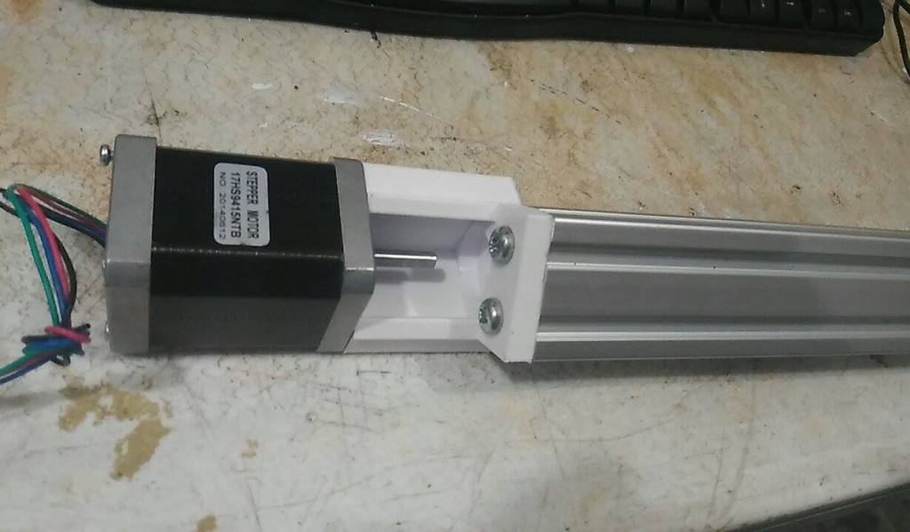 Крепление мотора Z-оси для Open Builds OX