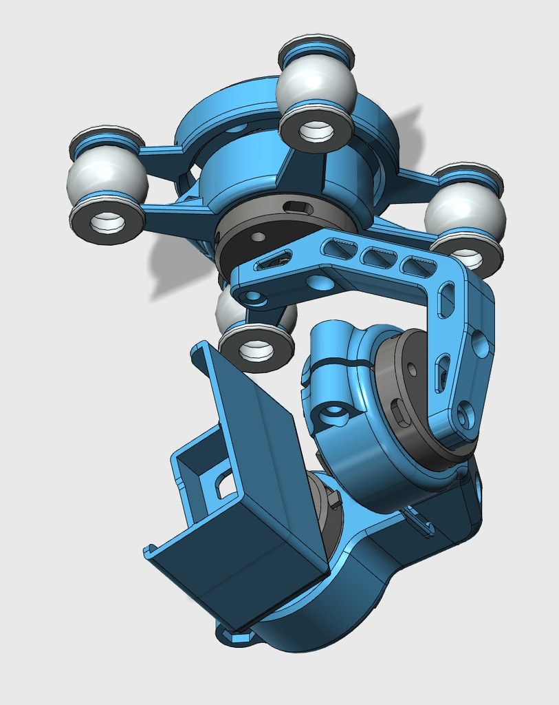 3-осевой стабилизатор Open Brushless Gimbal