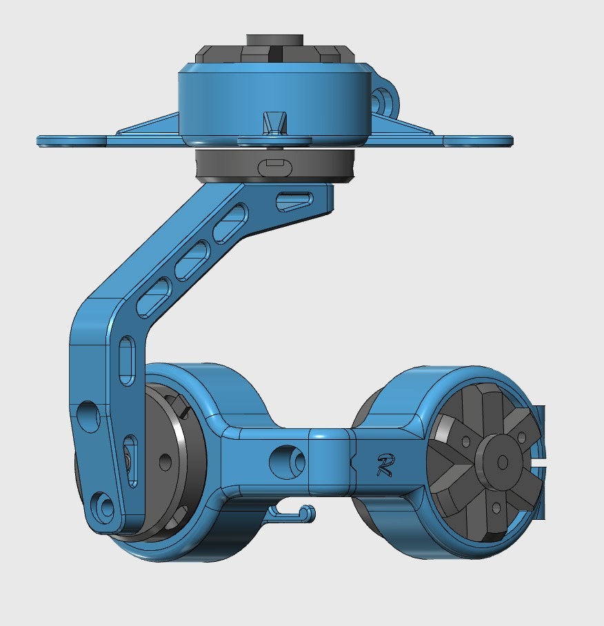 3-осевой стабилизатор Open Brushless Gimbal