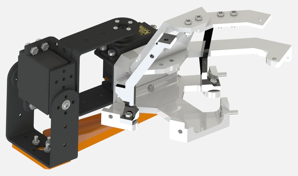 Модульный 3D-печатный робот Hexapod