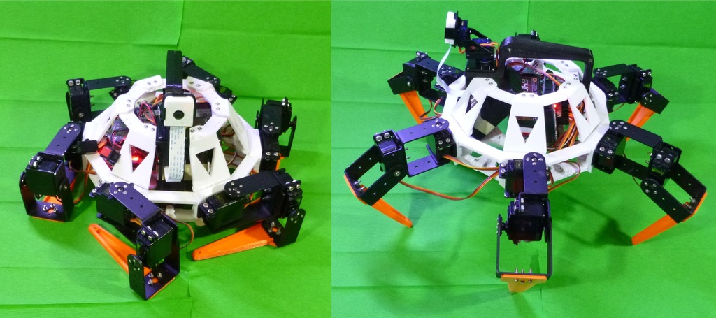Модульный 3D-печатный робот Hexapod