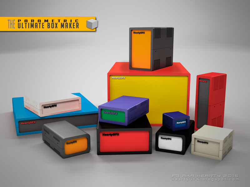 Универсальный конструктор коробок