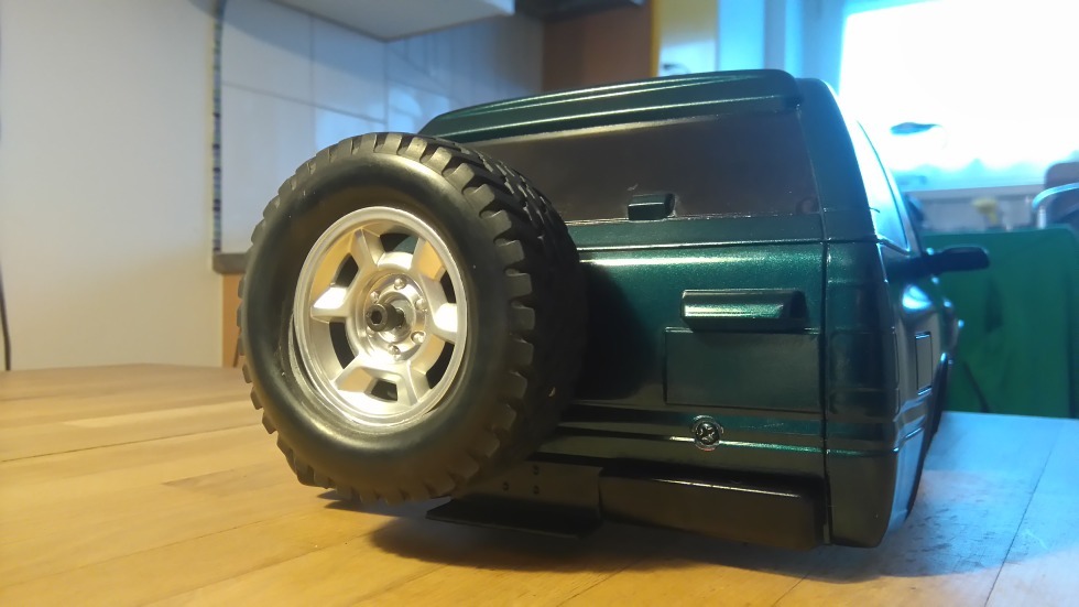 Держатель запасного колеса для Tamiya Isuzu и Opel CC-01