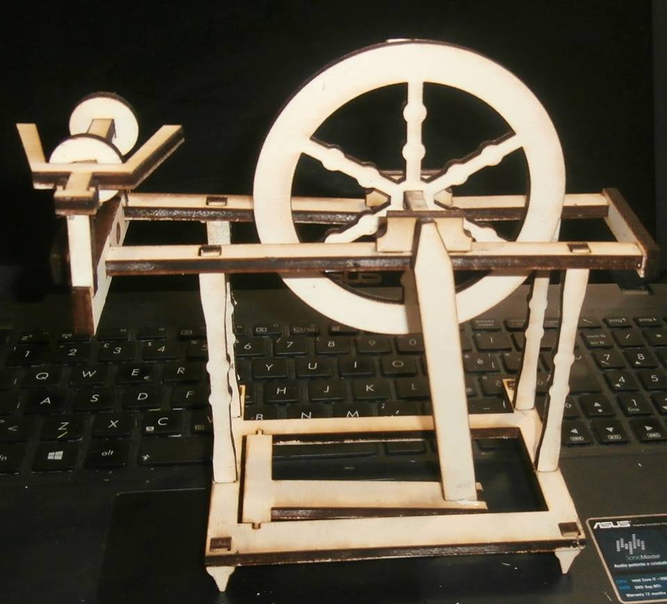 Модель прялки Molinello Vers. 2