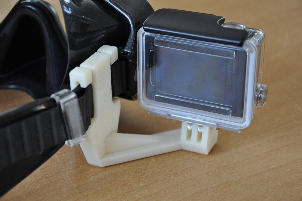 Крепление для маски Gopro для подводной съемки