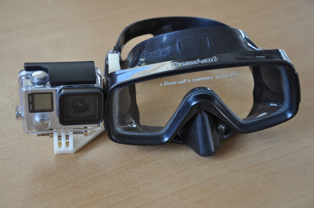 Крепление для маски Gopro для подводной съемки