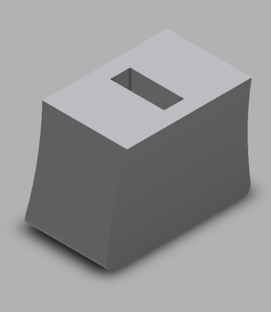 3D-модель переключателя вентилятора