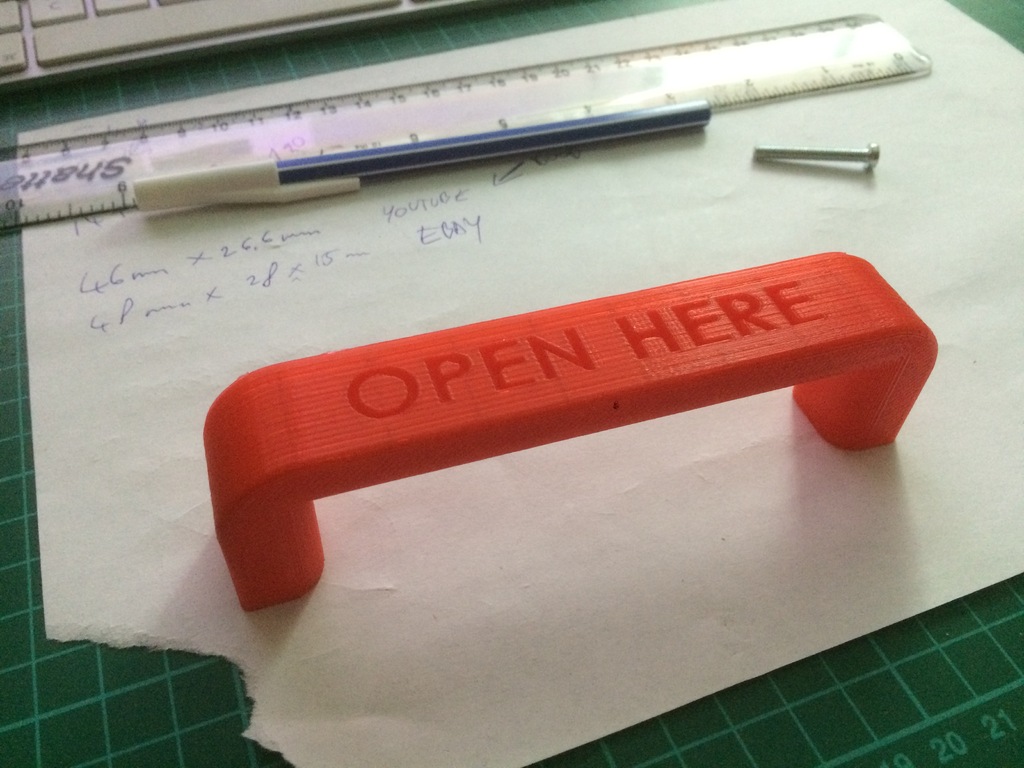 Кастомная ручка для RepRap Prusa i3