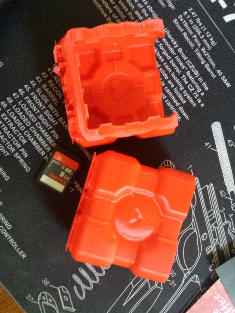 Форма для отливки Куба-Компаньона с открытым лицом