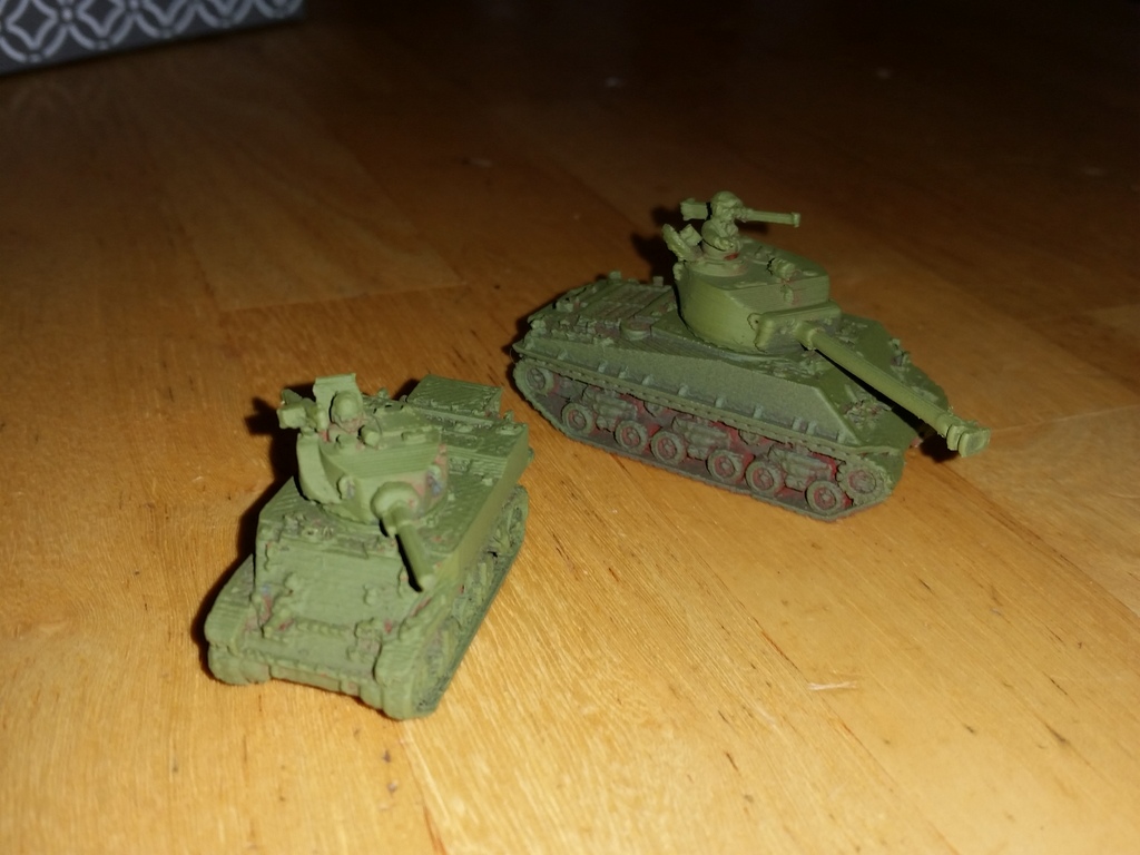 1:100 Модели танков с открытой башней