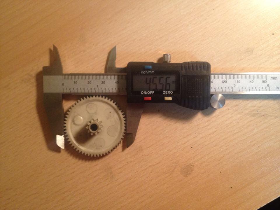 Шестерня для ASV / EGR 59 зубьев - 10 зубьев Audi/Opel