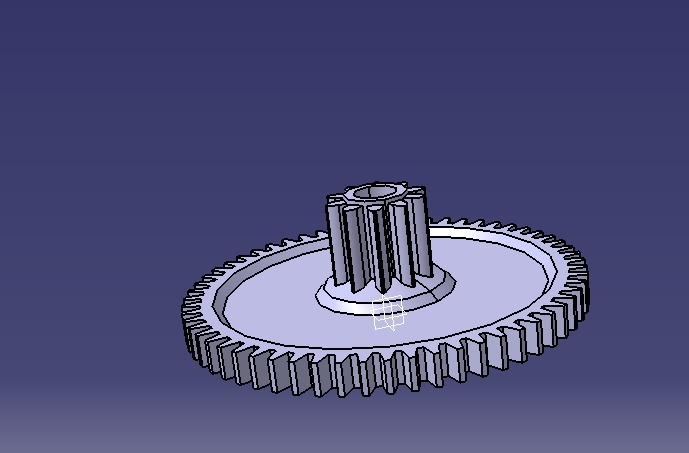Шестерня для ASV / EGR 59 зубьев - 10 зубьев Audi/Opel