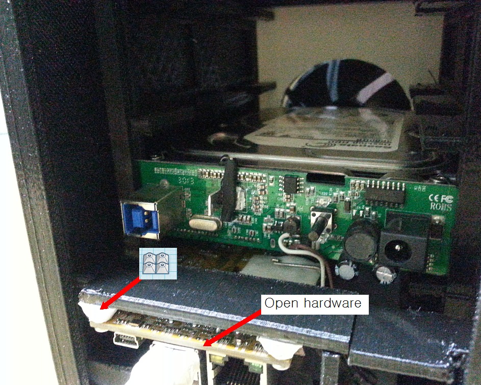 Корпус NAS для открытого оборудования