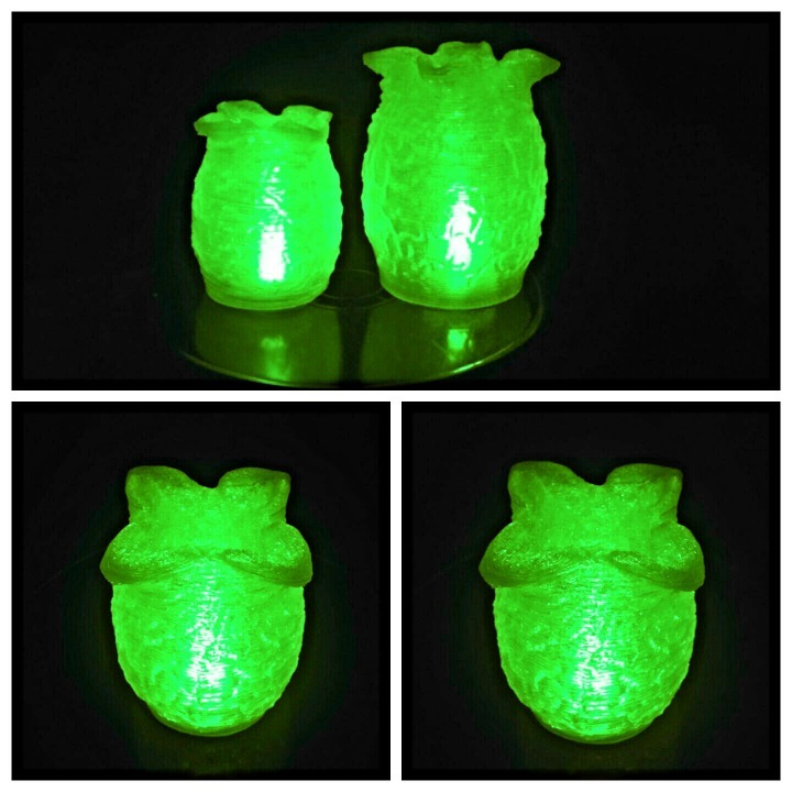 Светильник-накрытие для свечи в форме яйца пришельца