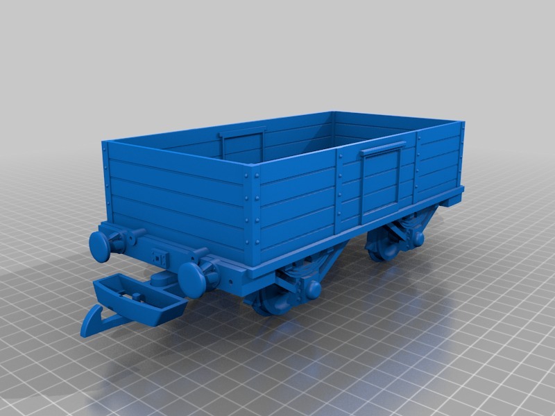 12-тонный угольный вагон