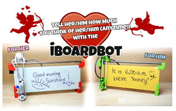 iBoardbot: интернет-управляемый рисующий робот