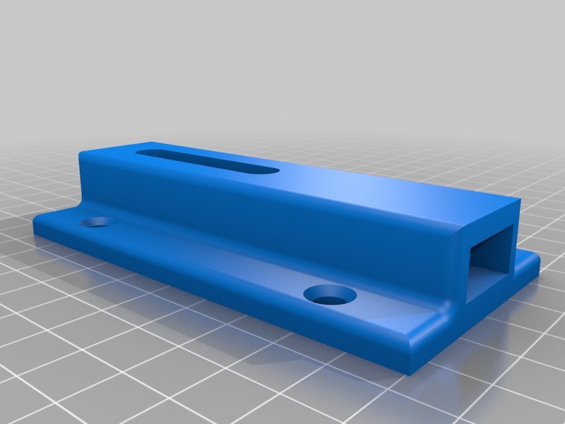 Скользящий дверной засов для печати в сборе