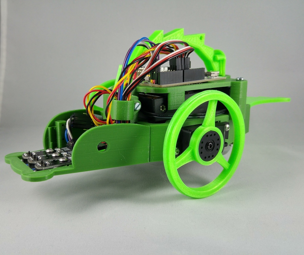 Открытый робот Arduino: Humbot Sargantana