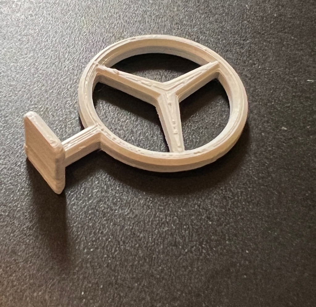 Мини логотип Mercedes