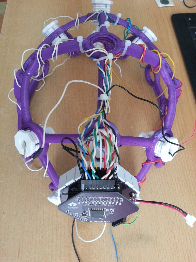 Крышка для OpenBCI V3 и Daisy Board