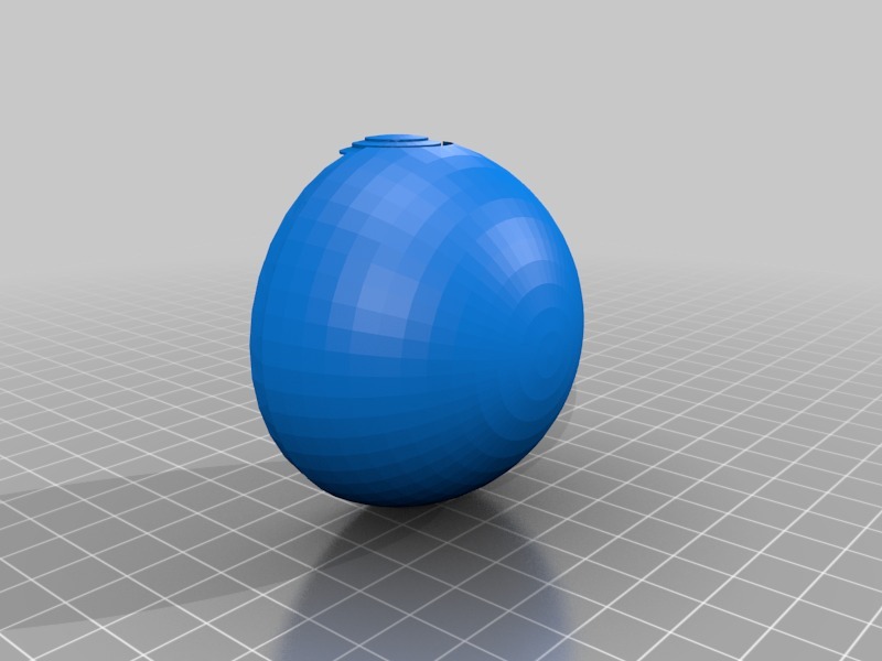 Покебол для печати и сборки