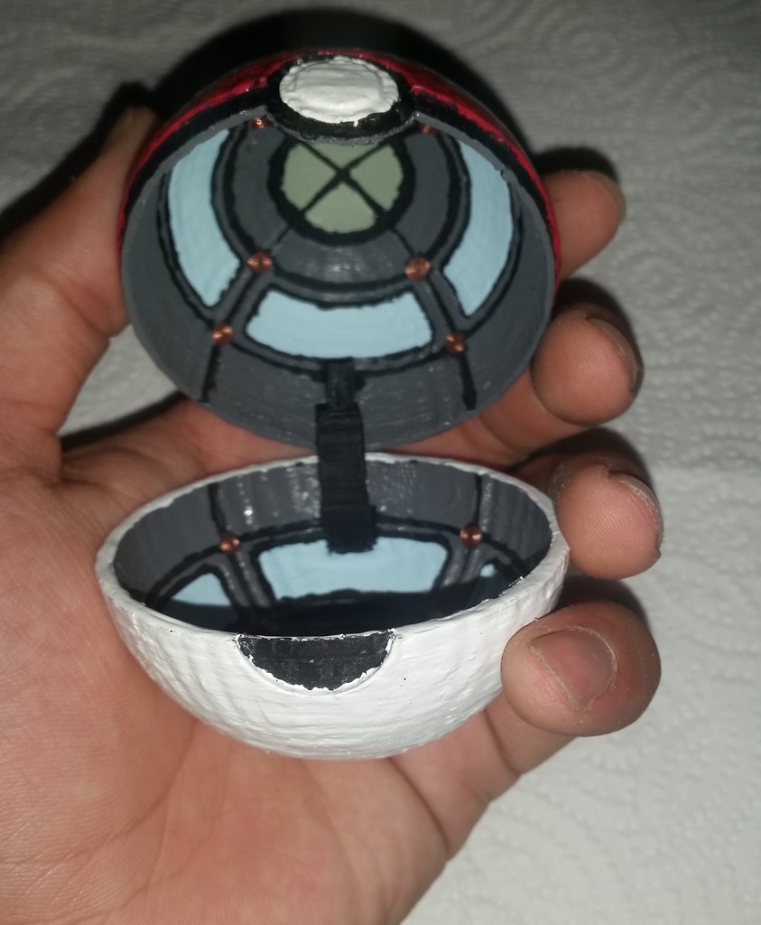 Покебол для печати и сборки