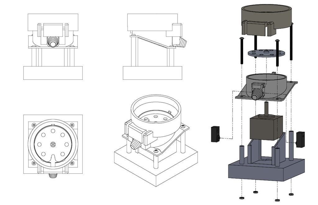 Диспенсер для кормовых гранул с открытым исходным кодом