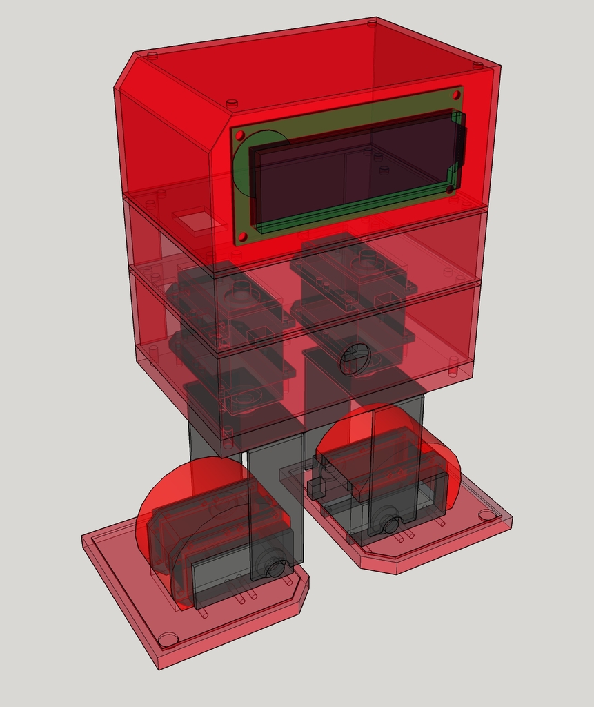 Chip-E - Бипедальный робот от RobotGeek