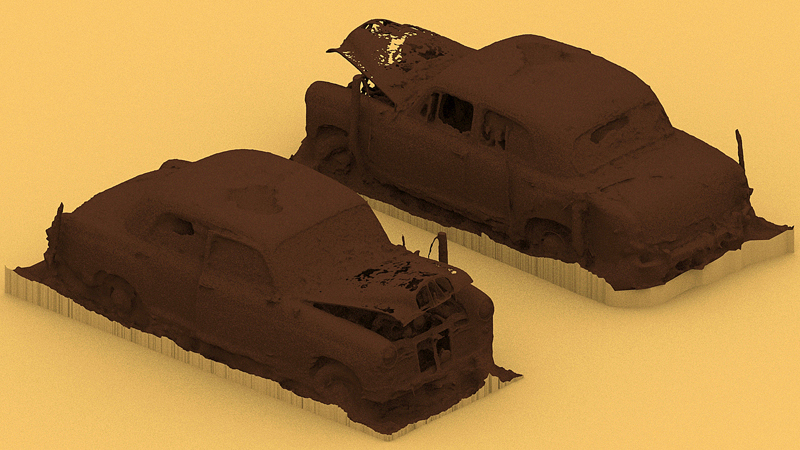 3D-модель Mercedes-Benz 180 (W120) для печати